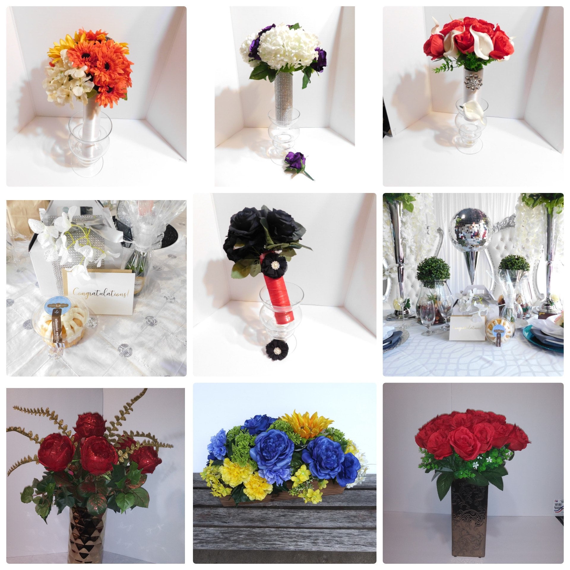 Premade deals bridal bouquets
